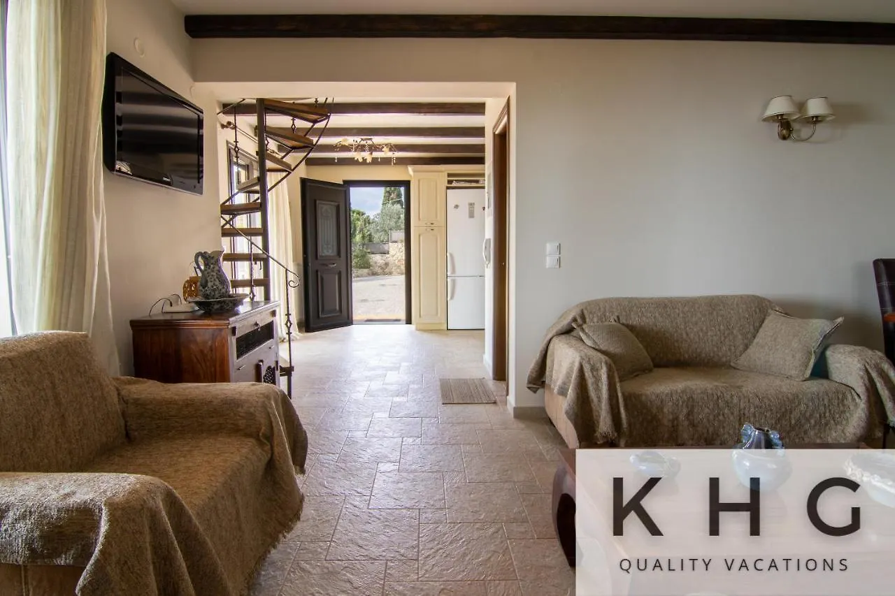Villa Harmony In Lourdata Livathos  Grecia